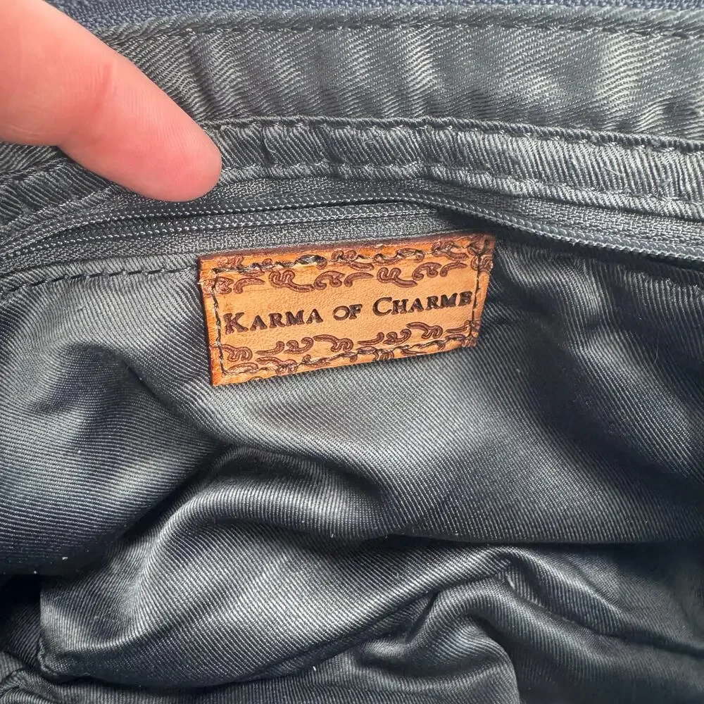 NWOT Karma of Charme Champara leather Crossbody bag - Picture 14 of 16